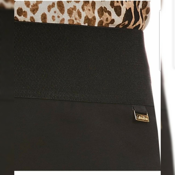 Calvin Klein Wide-Waistbandpencil skirt - Picture 4 of 5